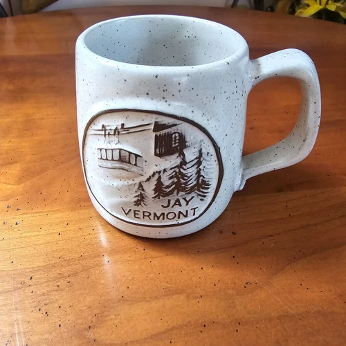 Onion River Pottery "Jay Vermont" Collection Speckled Mug 11oz