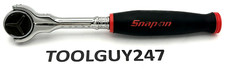 Snap On Tools Usa Red 14 Hex Drive Soft Grip Swivel Bit Ratchet Thnfm72 New