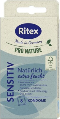 Ritex PRO NATURE Sensitiv (8 Kondome)