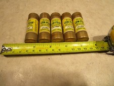 LOT OF 5 BUSSMANN LPJ20SP, 20A, CLASS J, 600VAC, CARTRIDGE FUSES, T0117