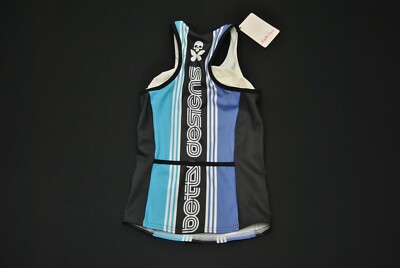NWT Betty Designs Cycling Shirt Jersey XS Skull Butterfly 7222s | eBay