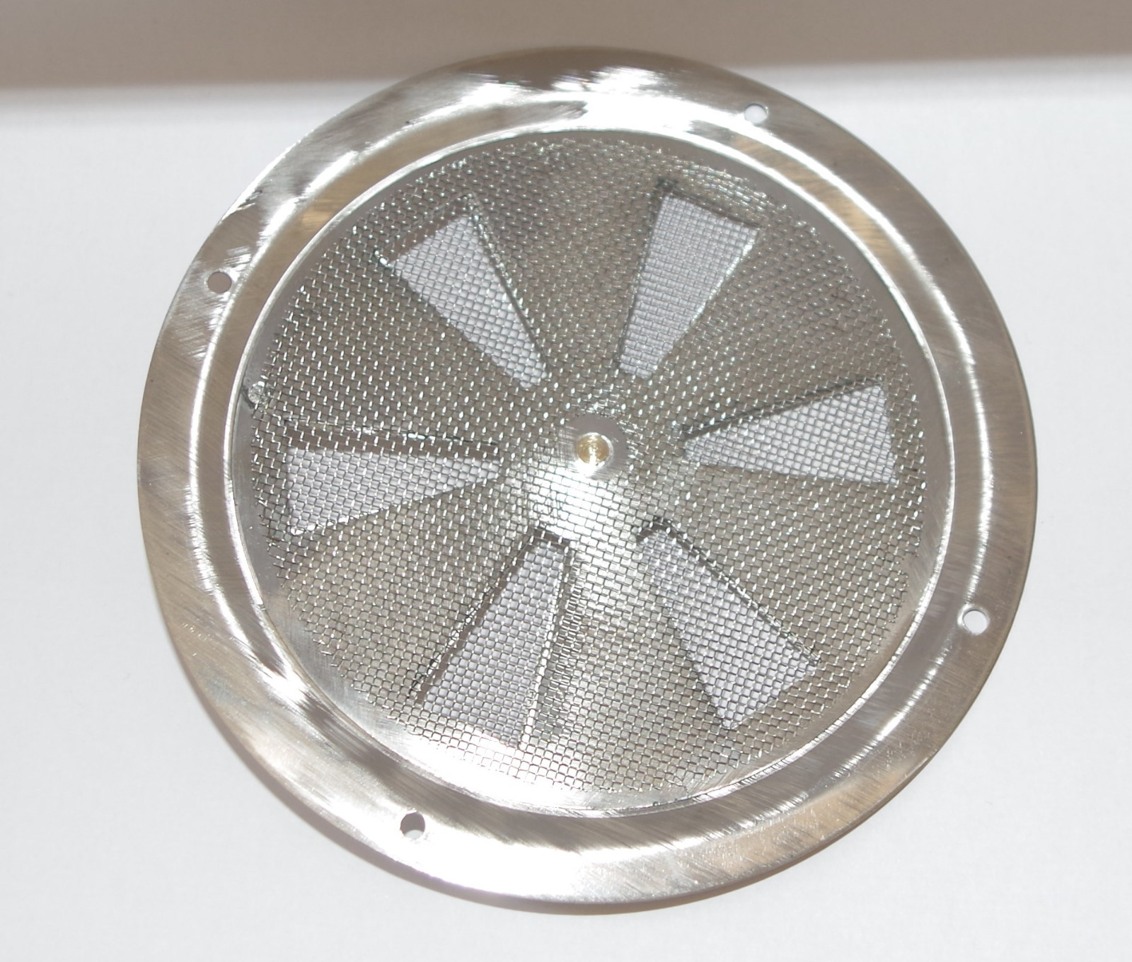 SENRISE Grille d'aération Ronde en Acier Inoxydable pour Grille d'aération  Murale extérieure, air Frais, Capot d'échappement (100 mm) : :  Jardin