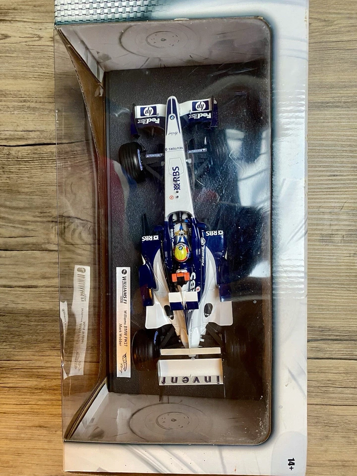 *Nuevo* Hot Wheels Racing - Williams BMW FW27 - Mark Webber - Escala 1:18 *Raro* Foto 3 de 4