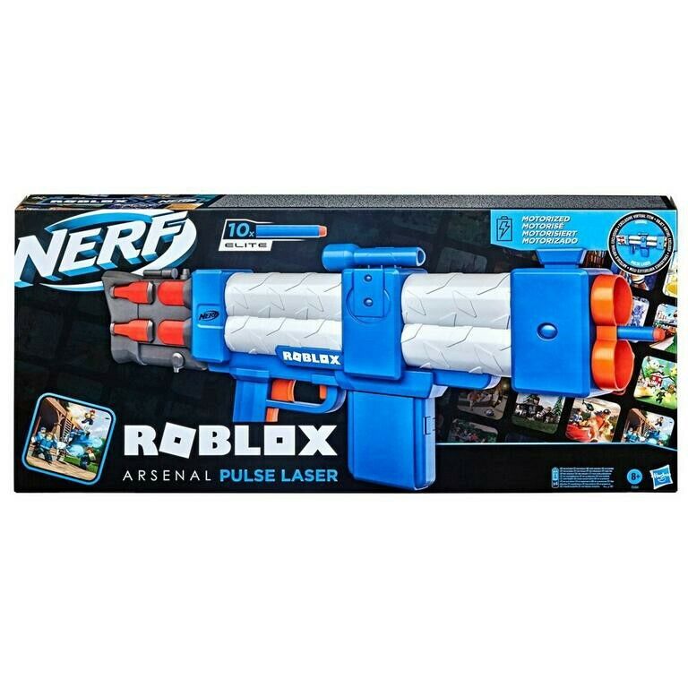 Hasbro Nerf Roblox Arsenal Pulse Laser With In Game Digital Code