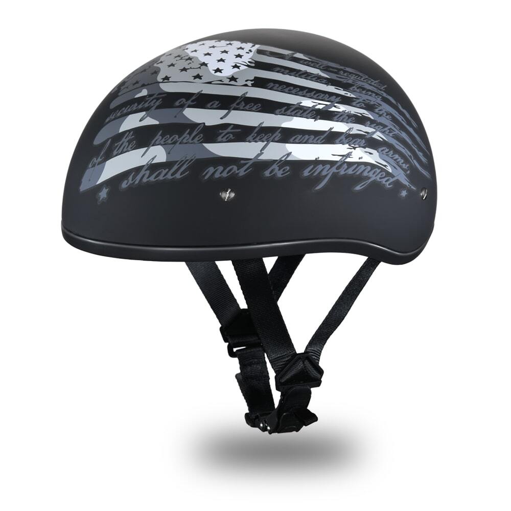 full motorcycle helmet women's dragonfly Daytona Skull Cap (Size: 2XL) 1/2 shells in the market Helmet for Women | Butterfly