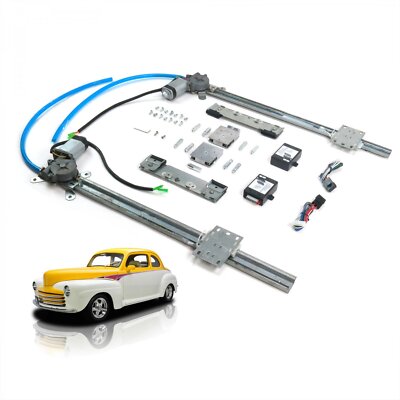 One Touch Power Window Motor conversion kit Fits Ford 41-48 Fat Fender