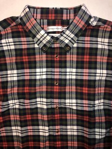 camisa de cuadros verde hombre