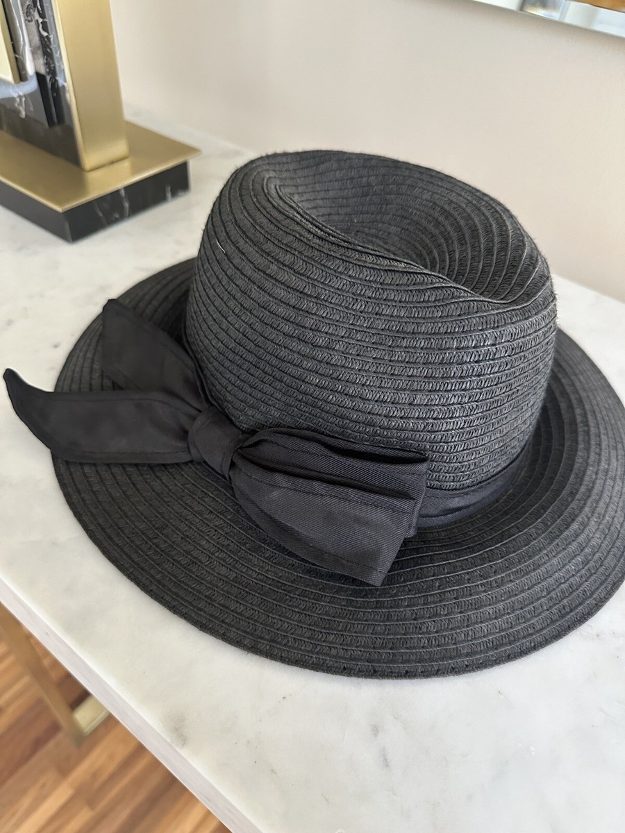 Reiss Carmella Straw Hat With Ribon | eBay UK