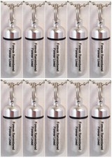 ENGRAVED  10 Brushed Silver "Forever Remembered Forever Loved" CREMATION URNS