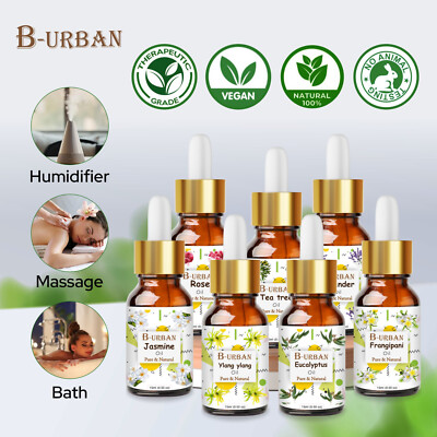Ätherische Öle Für Diffusoren 10 Ml   Pfefferminze, Lavendel, Rose Und Mehr