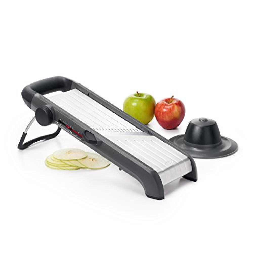 (TG. 10.66 x 41.91 x 18.16 cm) OXO Chef's Mandoline, Acciaio, Nero, 10.66 x 41.9