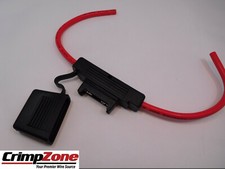 MAXI 10 AWG 40 AMP Inline Fuse Holder - Water Resist Cap