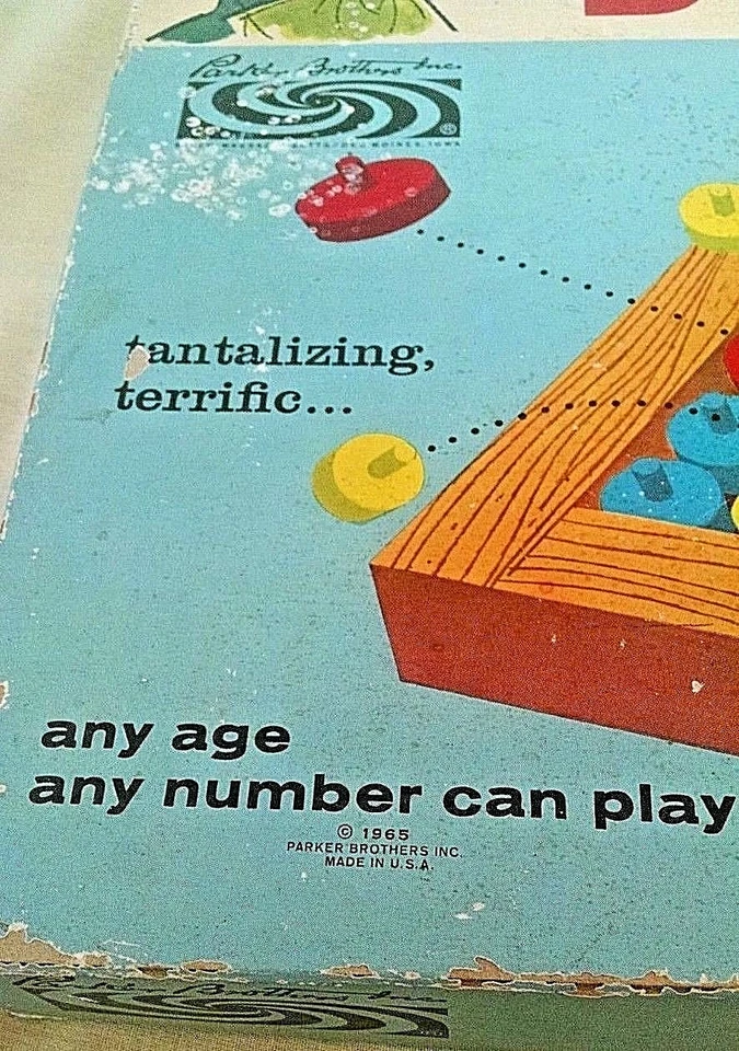 Booby Trap Game 1965 Parker Bros Spring Bar Action Wooden Pcs No 60 As Is USA - Image 4 of 4