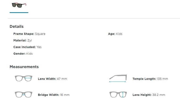 Kids/Junior Ray-Ban Sunglasses (RJ9084S )