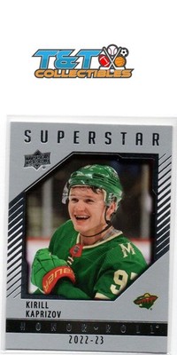 2022-23 Upper Deck Honor Roll #HR-39 Kirill Kaprizov Minnesota Wild 6a