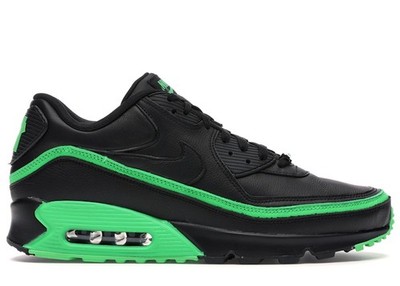 Size 8 - Undefeated x Nike Air Max 90 Black Green Spark for sale