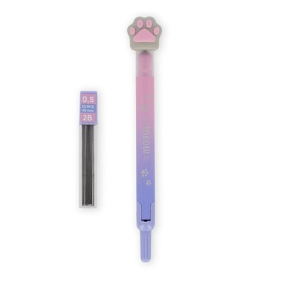 Neu Legami Zirkel mit Automatischer Mine Meow Kitty