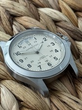 Hamilton Khaki Automatic Mens Day-Date Beige ...