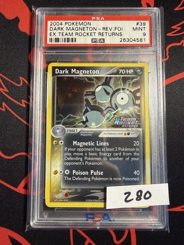Dark Magneton graded PSA 9 for sale on eBay