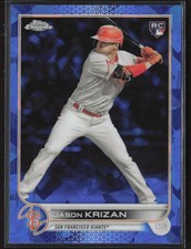 2022 Topps Chrome Update Sapphire Edition #US65 Jason Krizan