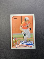 1989 Topps Robin Ventura ? Rookie Card #764 Chicago Whitesox. rookie card picture