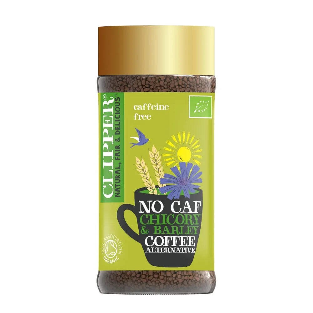 Clipper Organic Caffeine Free Instant Coffee Alternative 1 x 100g Barley & - Image 11