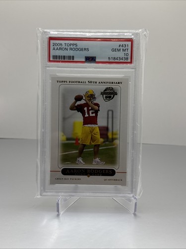 Aaron Rodgers #431 2005 Topps card