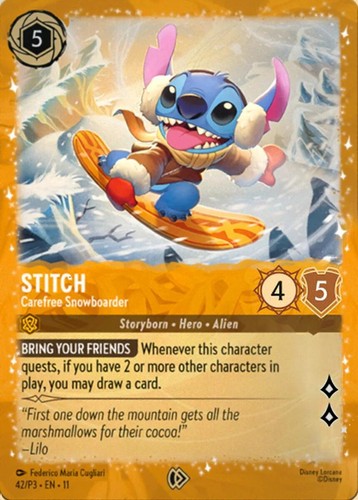 PSA10DISNEY LORCANA スティッチ プロモ380 PSA 10 Disney Lorcana EN 30/P1 Stitch Rock Star Enchanted Set