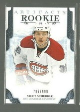 2017-18 Artifacts #172 Nikita Scherbak RC 795/999 (ref 60417)