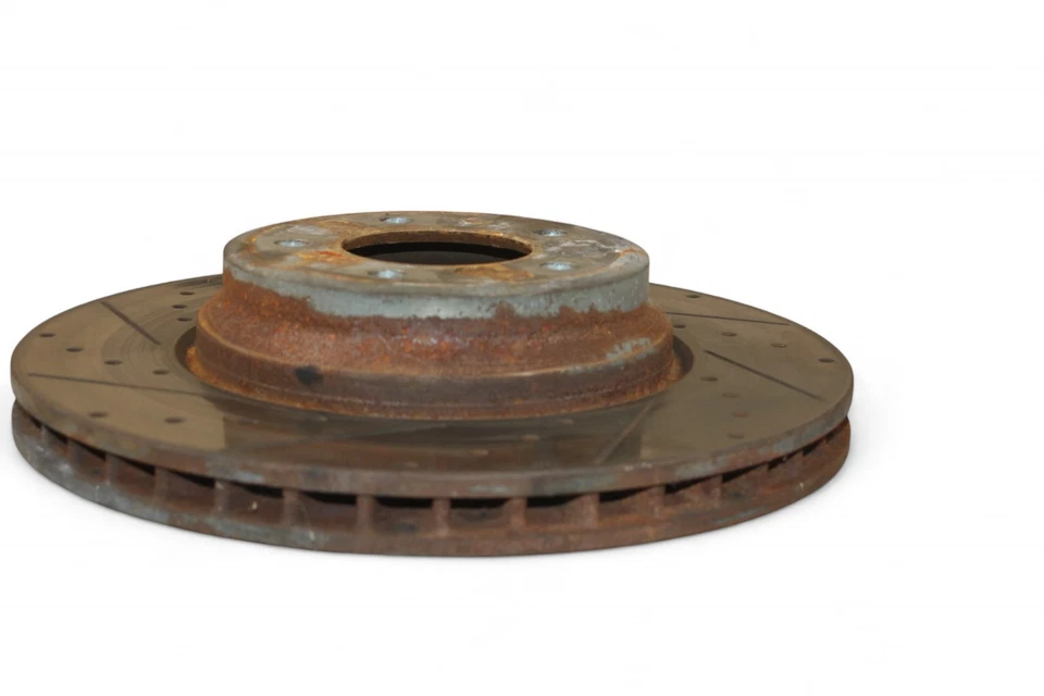 07-13 OEM BMW E90 E92 E93 335I 335 JUEGO DE ROTORES DE DISCO DE FRENO DELANTERO VENTILADOS Foto 3 de 4