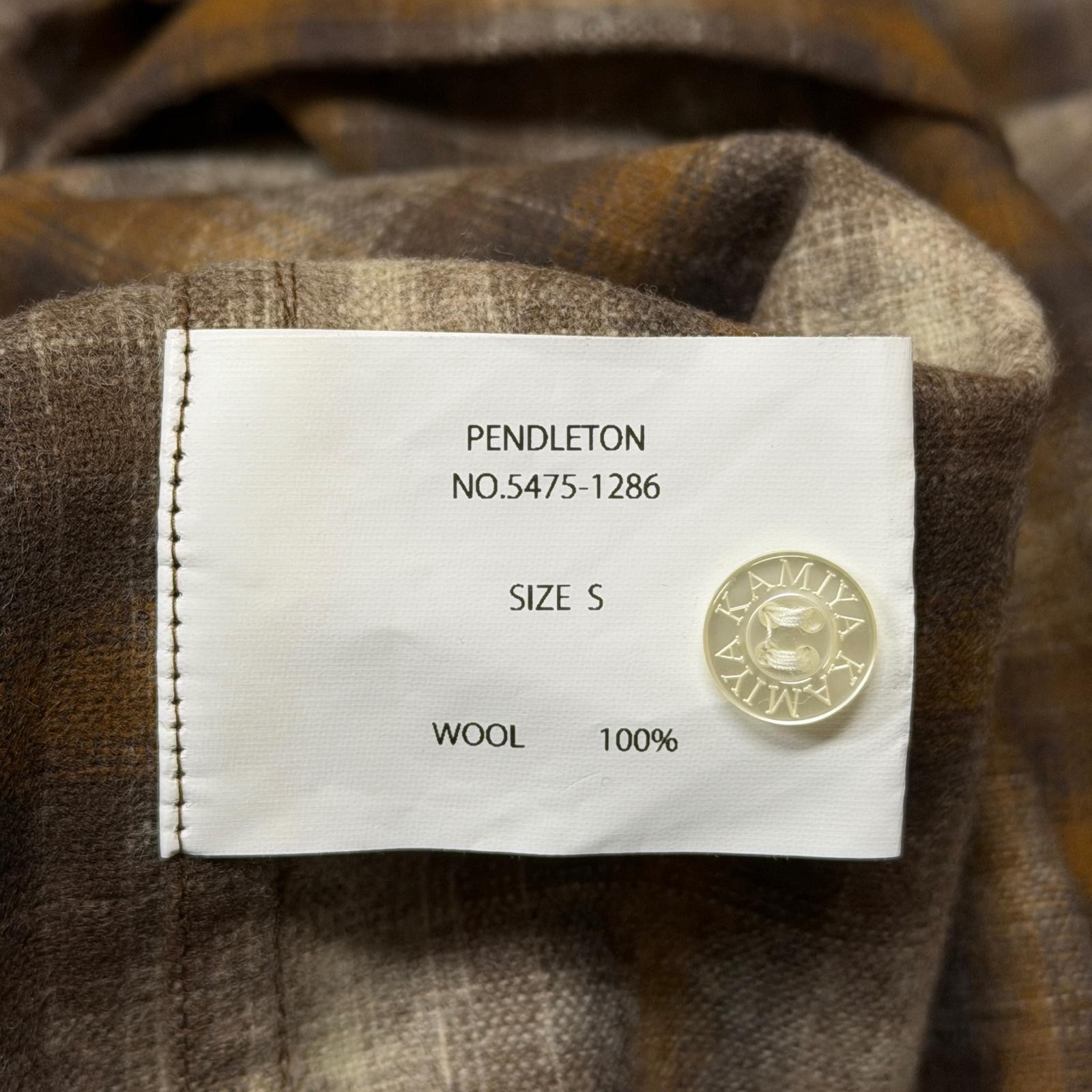 PENDLETON  × KAMIYA 25AW CRAZY PATTERN SHIRT Craz… - image 6