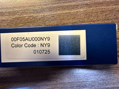 NEW OEM HYUNDAI Touch Up Paint Pen - Paint code 