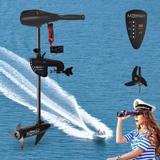Miganeo Bootsmotor TRS 40 Elektromotor für Schlauchboot Schubkraft Aussenborder