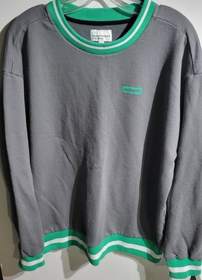 Vintage Hewlett Packard Enterprise Mens Sweatshirt Gray & Green Trim Size XL USA