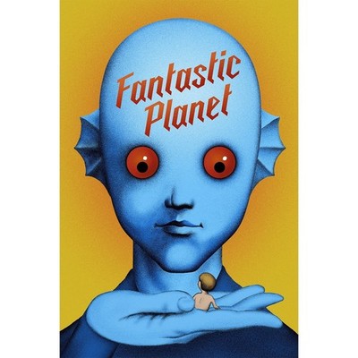 Fantastic Planet Movie Poster Unframed 24x36 Sci-Fi Cult Film Wall Art Decor