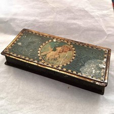 Caja metálica Beautebox Canco de principios del siglo XX | Milady Nicotine de Henry Clive