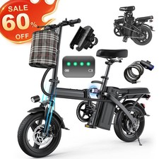 Folding Electric Bike for Adults and Teens,560W Motor 20-24MPH UL 2849 Certified