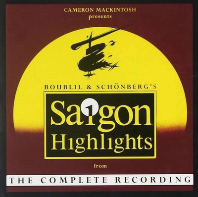 Claude Michel Schonberg- Miss Siagon Highlights   CD  Good condition