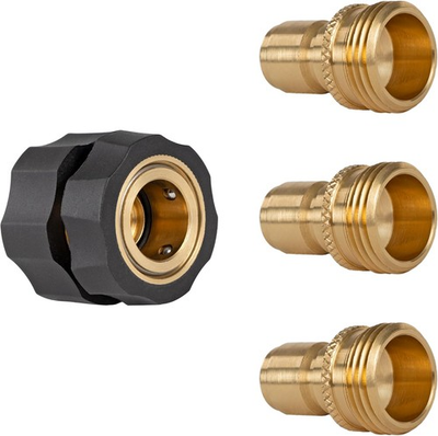 #ad 4PCS Quick Connect Pressure Washer Hose Fittings for Heavy Duty Use $52.26