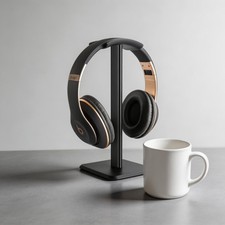 Non-Slip Desktop Headphone Stand Stable Table Headset Holder Organizer
