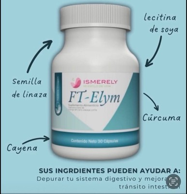 Ft-Elym Caps Ismerely Combate el Estreñimiento Crónico,Perdida de Peso/Grasa