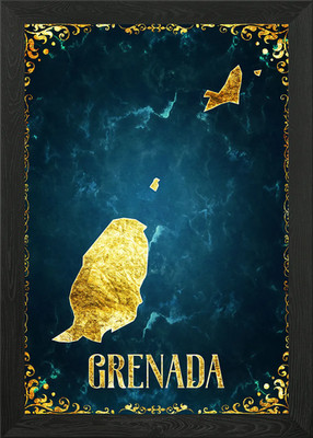 grenada St Georges Framed Wall Art Poster Canvas Print Picture