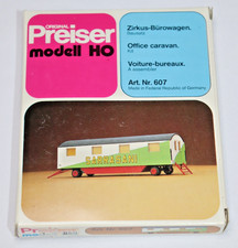 PREISER H0 607 ZIRKUS-BÜROWAGEN SARRASANI 1:87