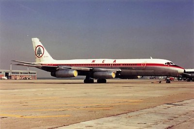 Foto Middle East Airlines OD-AFH Convair 990A Flugzeug ca. 15 x 10cm - dam018
