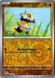 Cubone 072/142 Reverse Holo Common Stellar Crown
