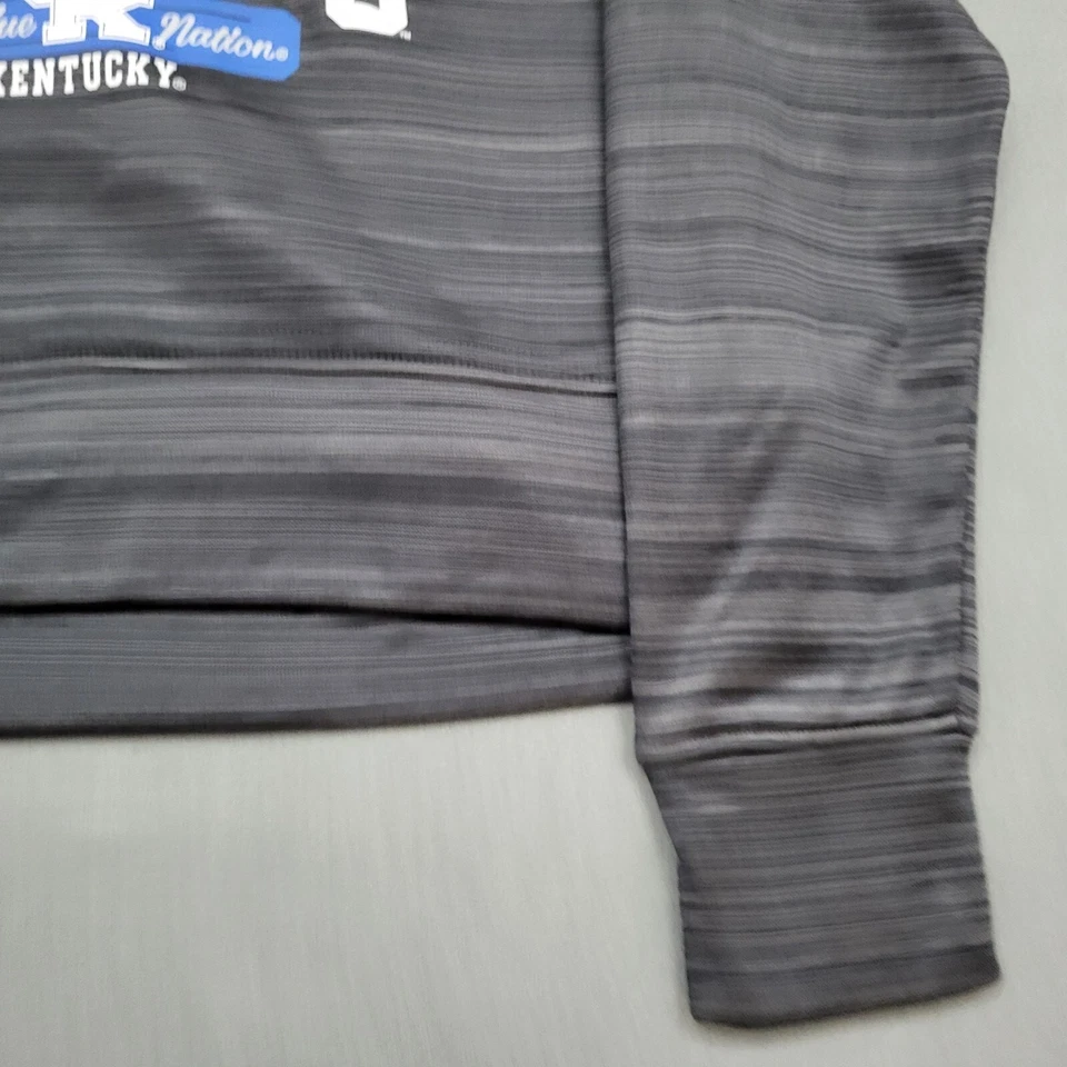 Suéter Kentucky UK WildCats para mujer L manga larga grande azul nación gris corto Foto 4 de 4
