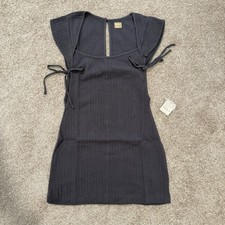Women’s Size Large Free People Midnight Shores Mini dress Gray