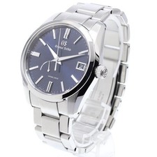 SEIKO GRAND SEIKO SBGA439/9R65-0DY0 40mm SS Navy Dial Spring Drive Date #C158