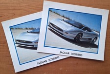 JAGUAR * 1992 XJ220 * TWO Original Spec Flyer...