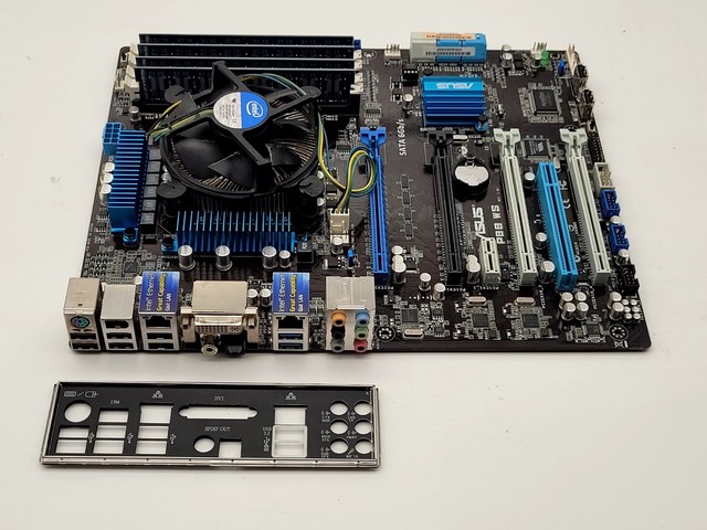 ASUS P8B WS + Intel i3-2120 + 16 GB RAM | Mainboard Bundle | C206 - 1155 ATX